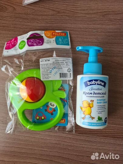 Детский крем babyline новый