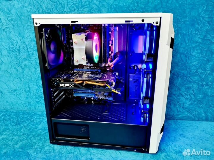 Игровой компьютер RX 470/ Xeon E3 1270/ 16Gb/ SSD
