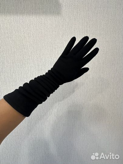Перчатки длинные новые