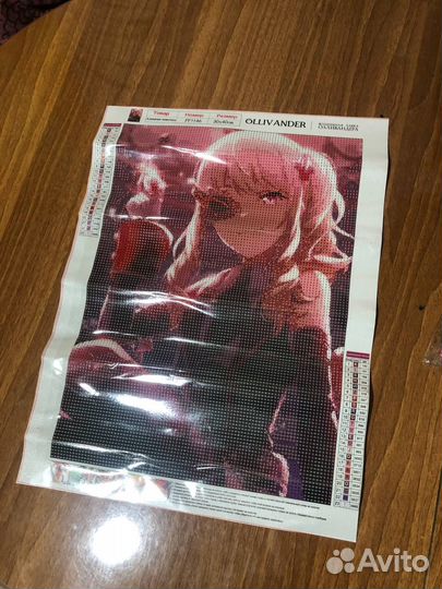 Алмазная мозаика полный комплект новая аниме генши