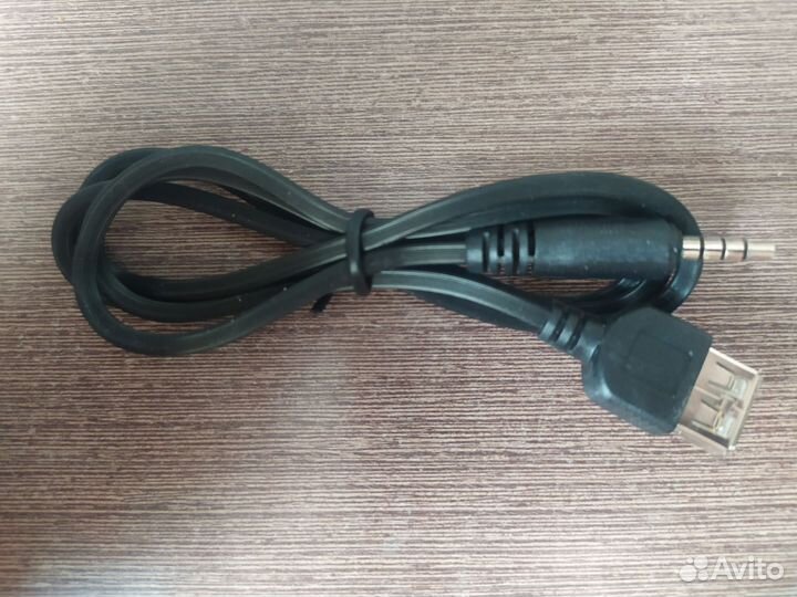 Аудиокабель удлинитель USB A - Jack 3.5mm 1 метр