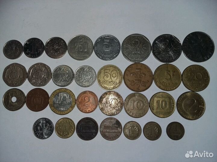 Монеты иностранные