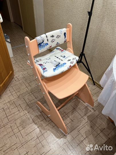 Растущий стул Друг Кузя с подушками