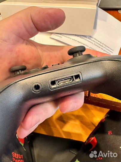 Джойстик геймпад xbox series S X carbon black