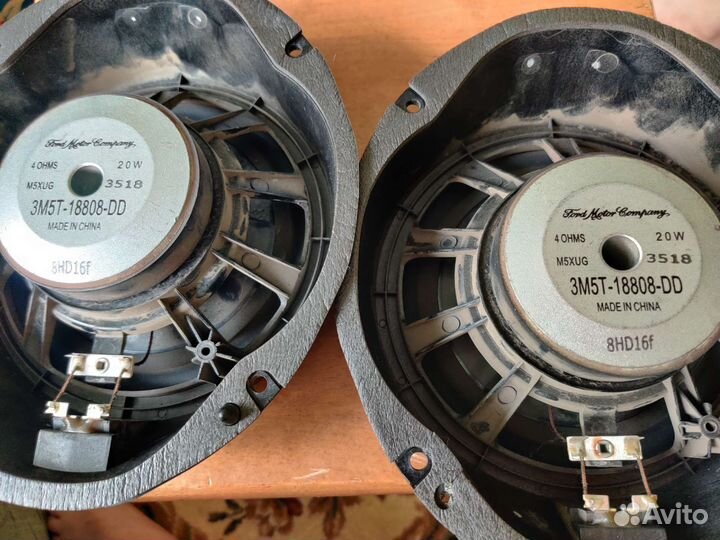 Форд синие динамики 20w