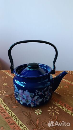 Заварочный чайник, для кипячения воды. Б/у