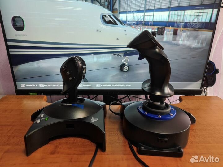 Джойстик PS 4 и 5 Thrustmaster T Flight Hotas 4