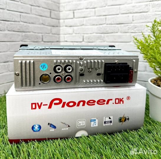 Магнитола 1 din с bluetooth pioneer арт708