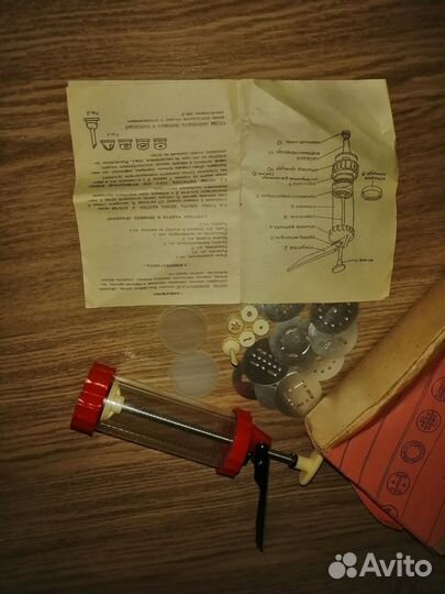 Шприц кондитерский СССР