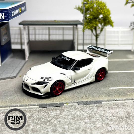 Модели авто Toyota Supra Mini GT 1/64