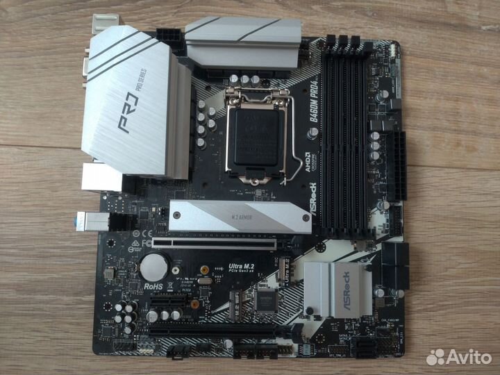 Материнские платы LGA1200: Msi B460, AsRock B460m
