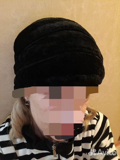 Шапка женская зимняя натурал.мутон