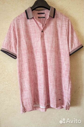 Поло мужское с коротким рукавом