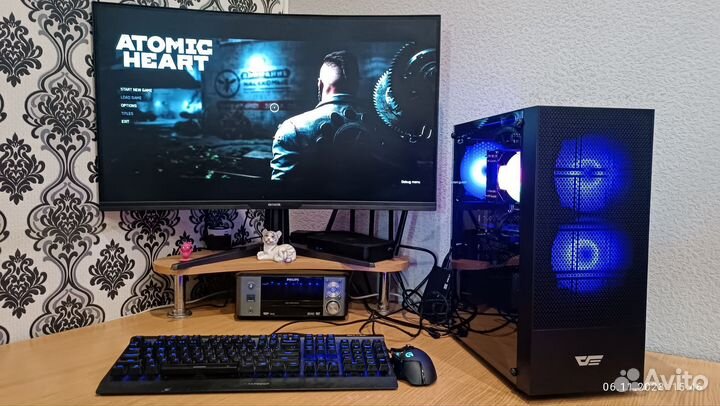 Игровой пк Msi Rtx2060s+Ryzen 5500+16gb+m2 nvme500