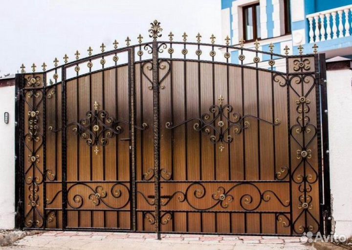 Кованые ворота
