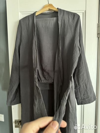 Муслиновый костюм кимоно