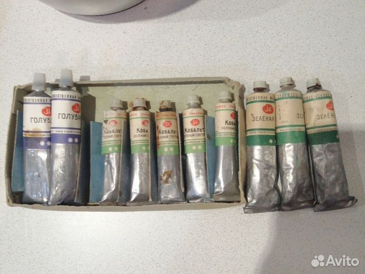 Масляные краски СССР