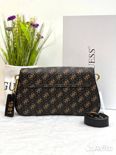 Сумка женская guess клатч эко кожа