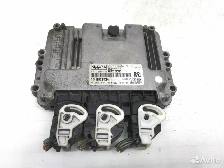 Блок управления двигателем Ford Fiesta 1.6 tdci