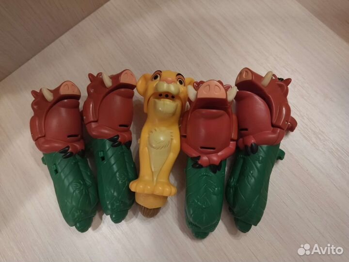 Игрушки Disney McDonald's happy meal Король Лев