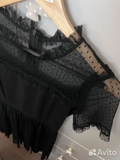 Вечернее черное платье 40 -42