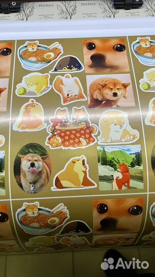 Печать и производство наклеек, этикеток и стикеров