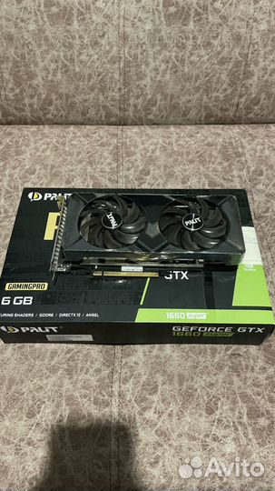 Видеокарта gtx 1660 super 6gb