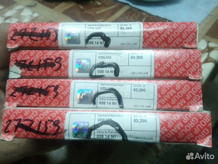 Knecht/mahle - 038 14 N1. 4шт