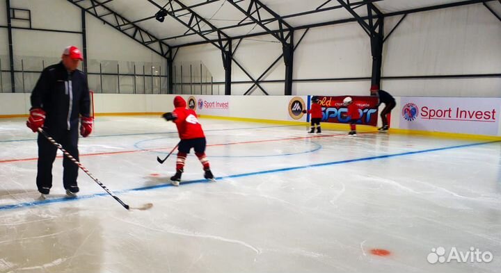 Аренда крытого ледового поля в Сокольниках