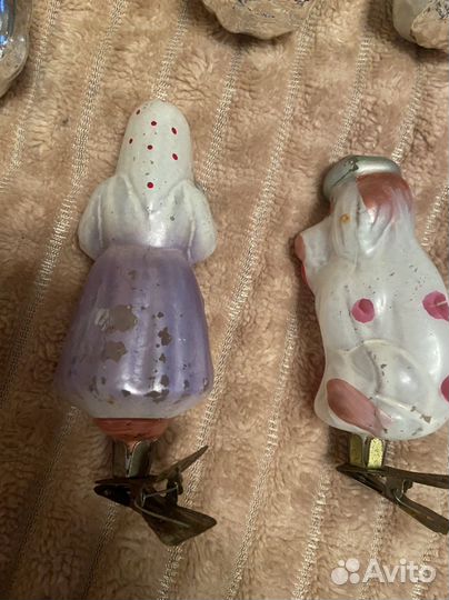 Елочные игрушки СССР