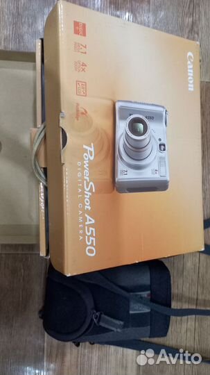 Цифровой фотоаппарат canon powershot a550