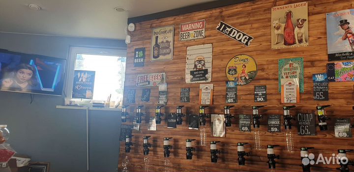 Продавец в магазин разливного пива