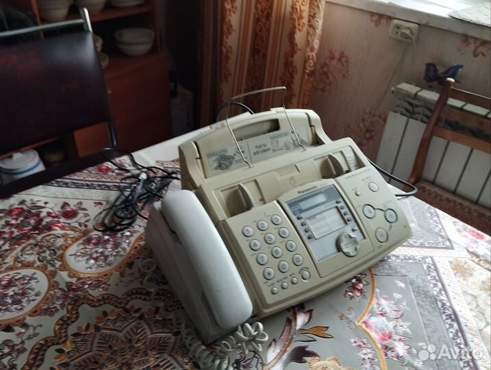 Телефон факс panasonic