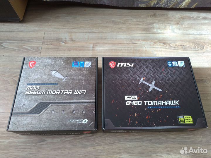 Материнские платы LGA1200: Msi B460, AsRock B460m