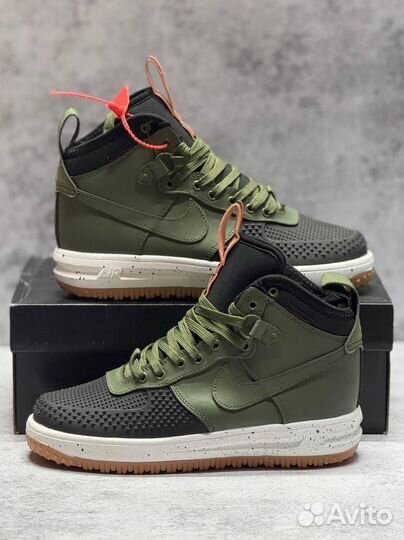 Кроссовки Nike Lunar Forse 1 Duckboot зимние (Арт.45784)