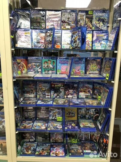 Диски на PS4 актуально 4 мая