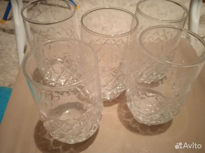 Стаканы резные