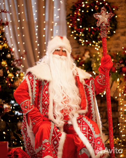 Костюм Деда Мороза Кремлевский