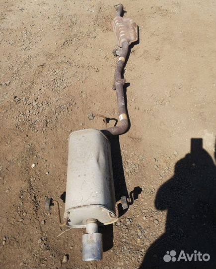 Глушитель subaru forester sg5