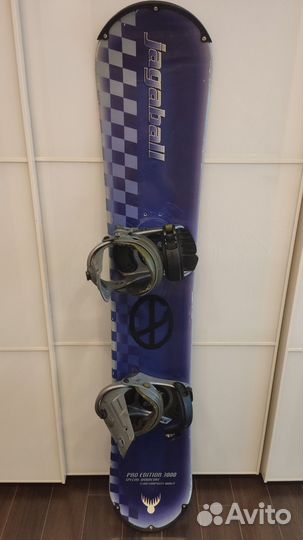 Сноуборд Jagaball с креплениями Salomon