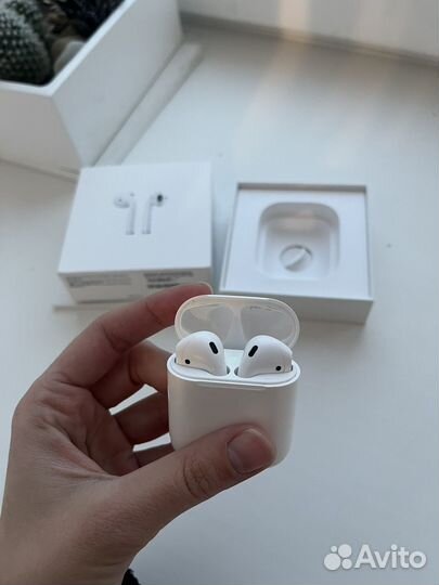 Наушники apple airpods 2 оригенал торг