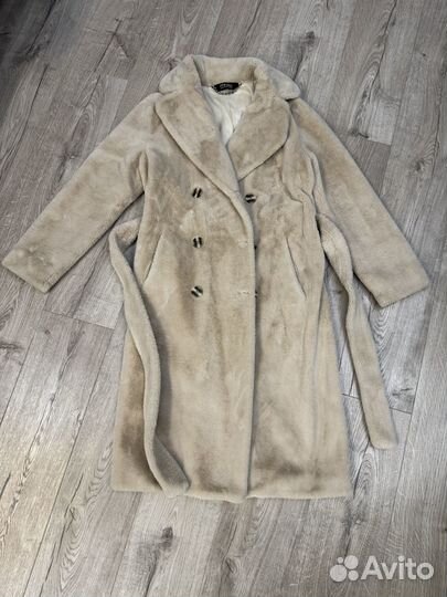 Шуба миди из эко меха Lichi