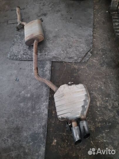 Глушитель Audi A4 B8 cdhb (1.8T) 2008