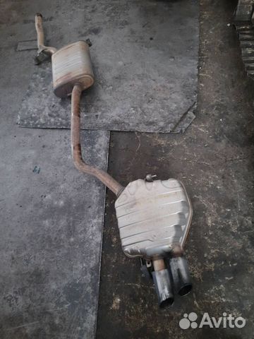 Глушитель Audi A4 B8 cdhb (1.8T) 2008