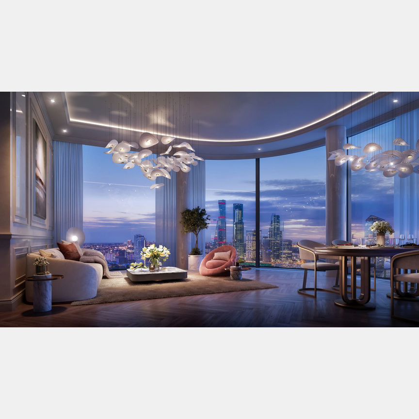 3-к. квартира, 111,7 м², 39/46 эт.