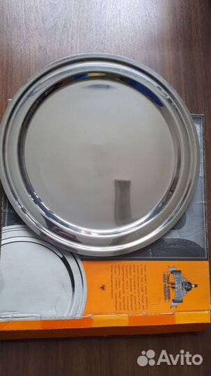 Продам поднос из нерж.стали.Гурман