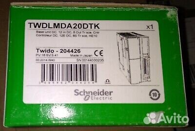 Модуль центрального процессора плк twdlmda20DTK