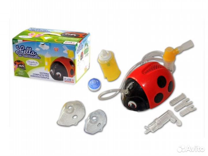 Ингалятор компрессорный Лейла (красный)