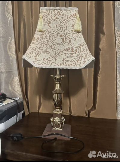 Лампа настольная винтаж
