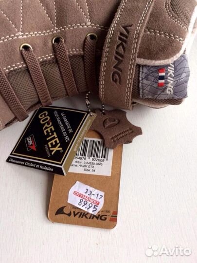 Новые зима ботинки Viking Hawk gtx р.34(22,7)
